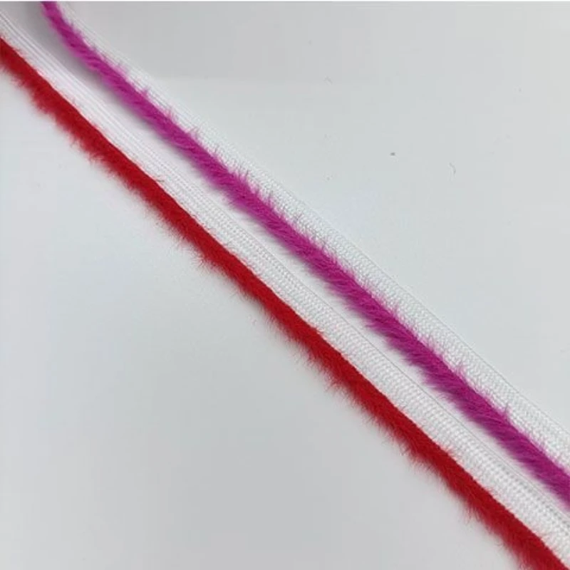 1cm new inlay plush piping child master tape curtain fragrant sprouting bow hemming DIY clothing accessories