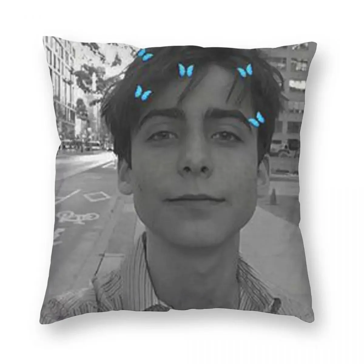 Aidan Gallagher Umbrella Academy Five Pillowcase Soft Polyester Cushion Cover Decoration Throw Pillow Case Cover Sofa 18\'\'