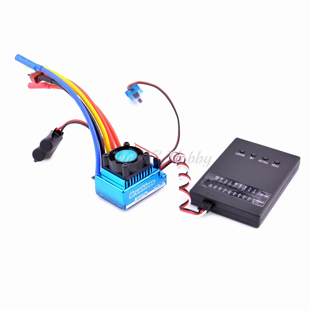 45A 60A 80A 120A Brushless ESC Electric Speed Controller Dust-proof / 3650 3900kv 4300kv Brushless Motor for 1:10 1/10 RC Car