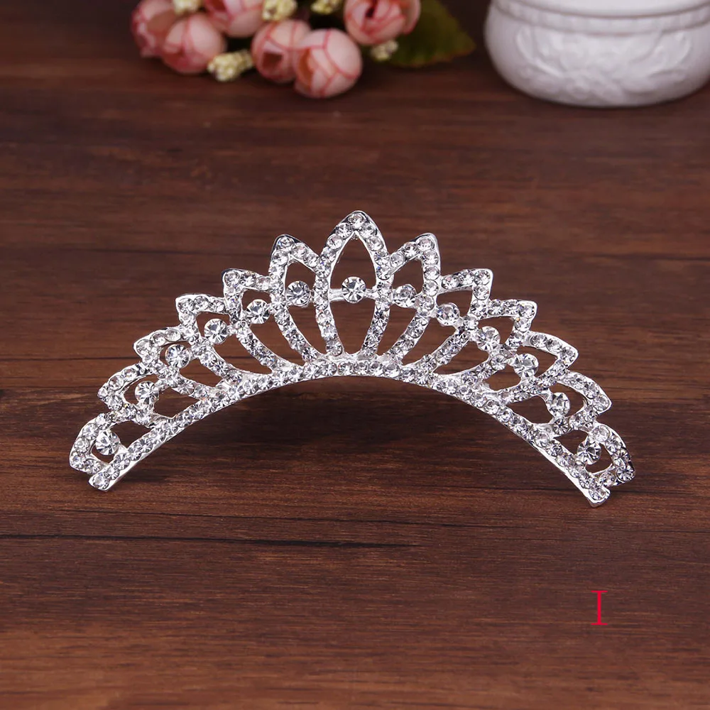 

For Girls Stylish Tiara Headband Ornaments Crown Sweet Hair Styling Accessories Wedding Jewelry Fashion Accessories Headwear