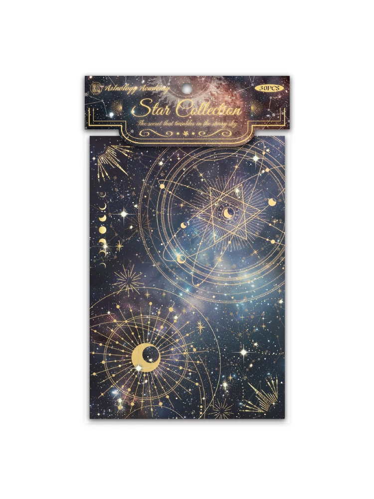 Imagem -03 - Zhan Star Academy Series Papel Decorativo Bonito Adorável Retro Memo Pad Pcs por Lote