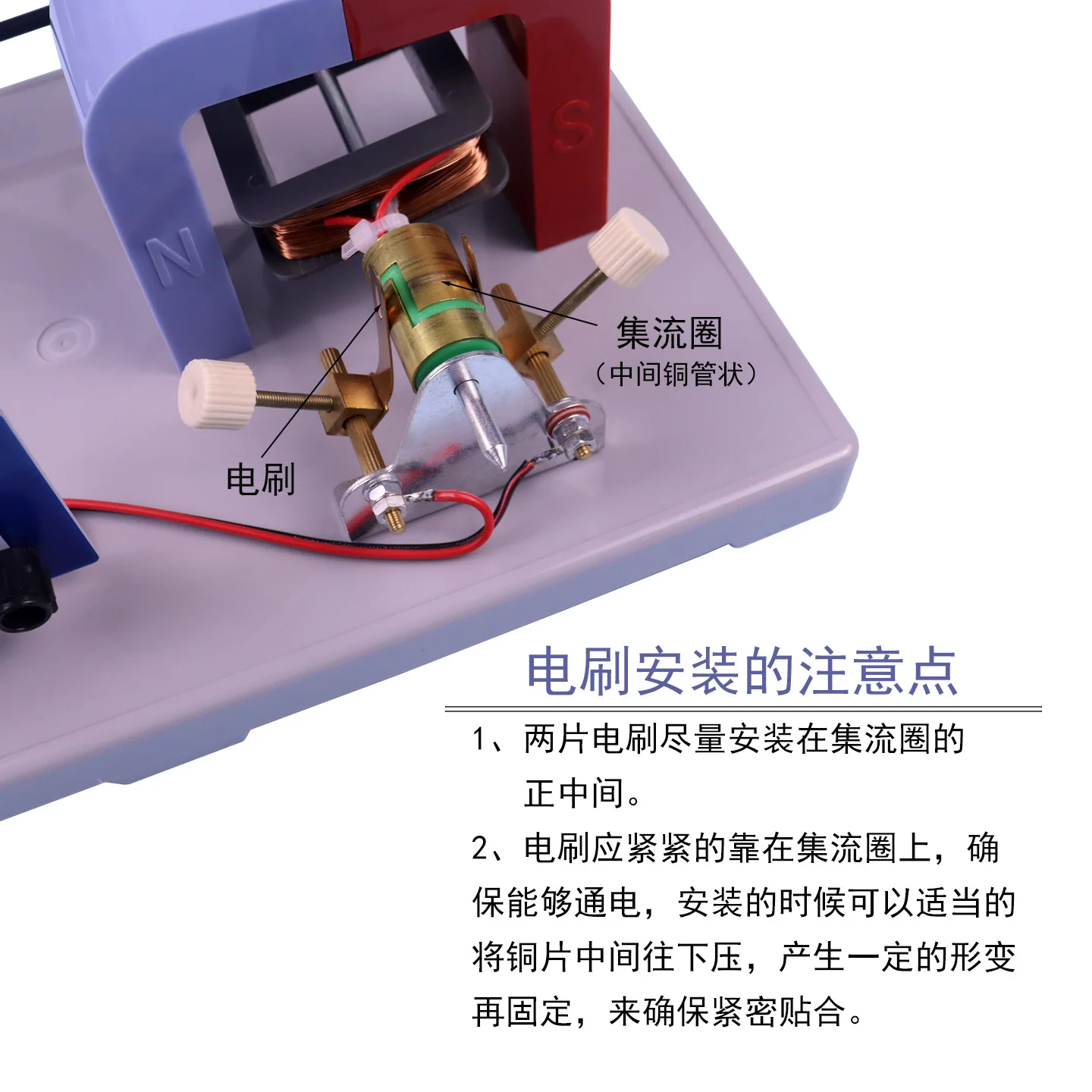 Hand cranked generator, large-scale hand cranked AC-DC demonstration instrument, electromagnetic experimental equipment