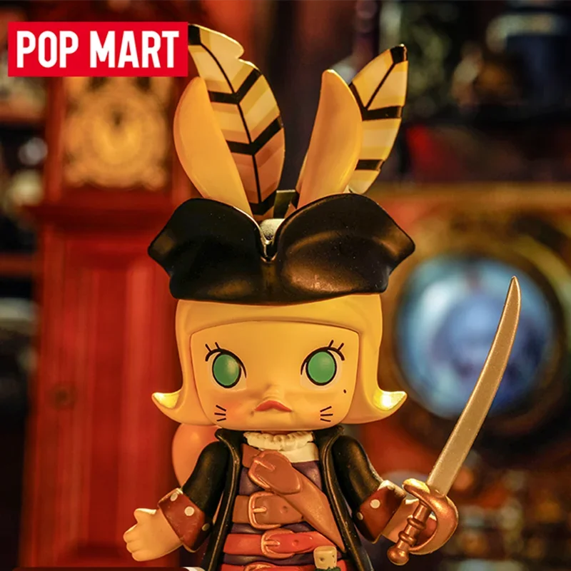 Pop Mart Molly Steampunk Series Blind Box Guess Bag Mystery Box Toys Doll Cute Anime Figure Desktop Ornaments Gift Collection