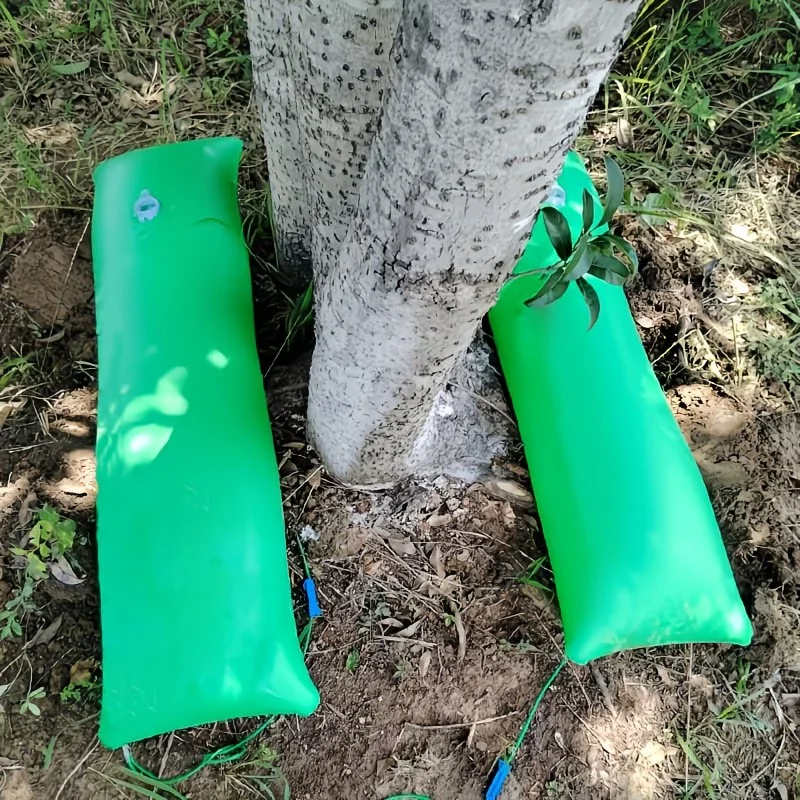 1pc Portable Tree Drip Irrigation Bag Adjustable Flow Rate Plant Self-Watering Pouch Kits Garden Supplies 25L/6.6Gal