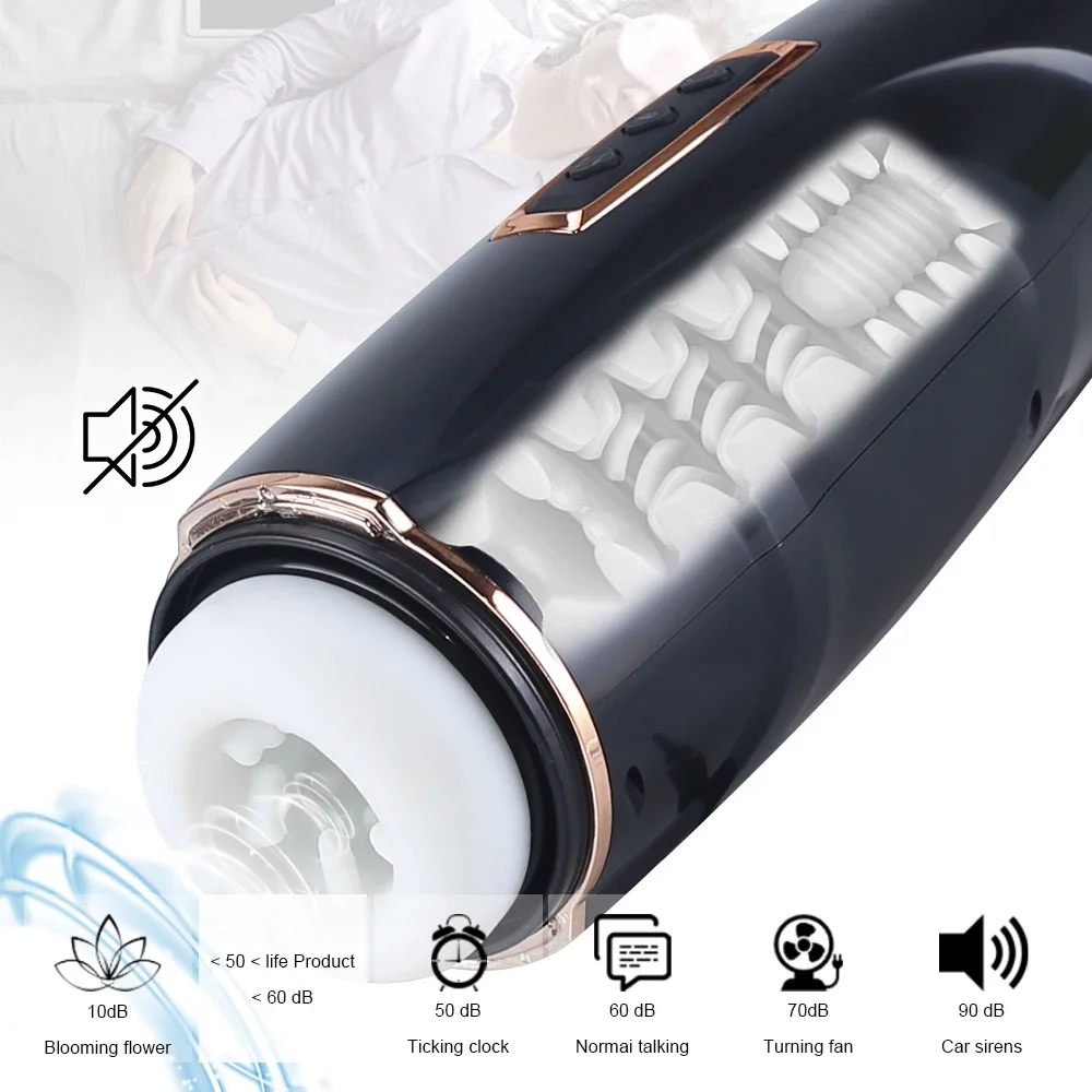 Automatic Telescopic Male Masturbator Vibration Blowjob Sucking Masturbation Cup for Men Oral Vagina Machine Sex Toys for Adult