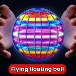Fly Nova Pro Flying Ball Gyro Boomerang Magic Rotating Toy Hand Control Drone 360° Rotating Mini UFO With Lights Gift For Kids