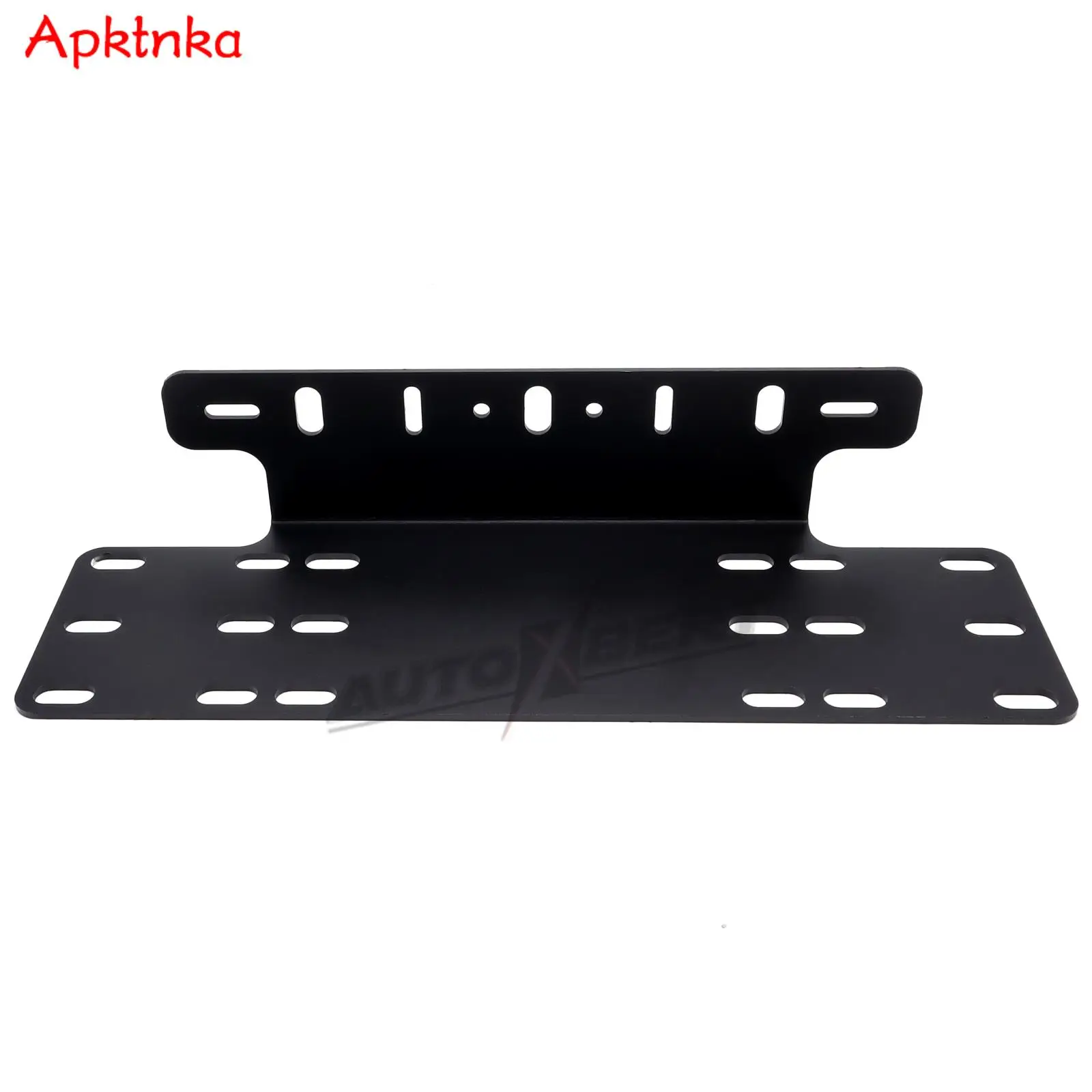 Car Universal Front Rear Bumper Plate Frame Number License Lights Mount Bracket Holder LED Mounting Aluminum Licence Styling