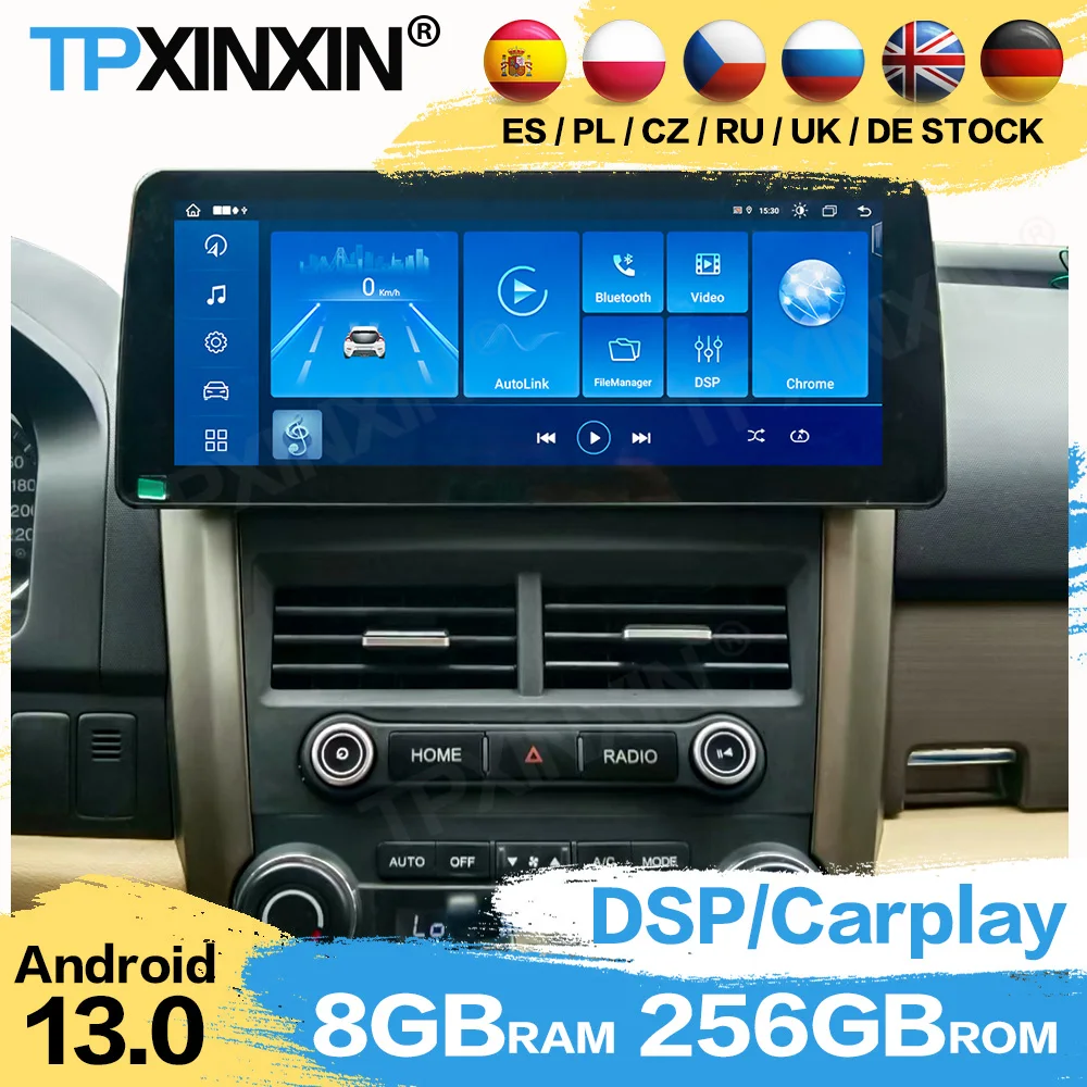 

Автомобильный мультимедийный стереоприемник Carplay Radio Coche Android для Honda CRV 2007 2008 2009 2010 2011 GPS Navi IPS