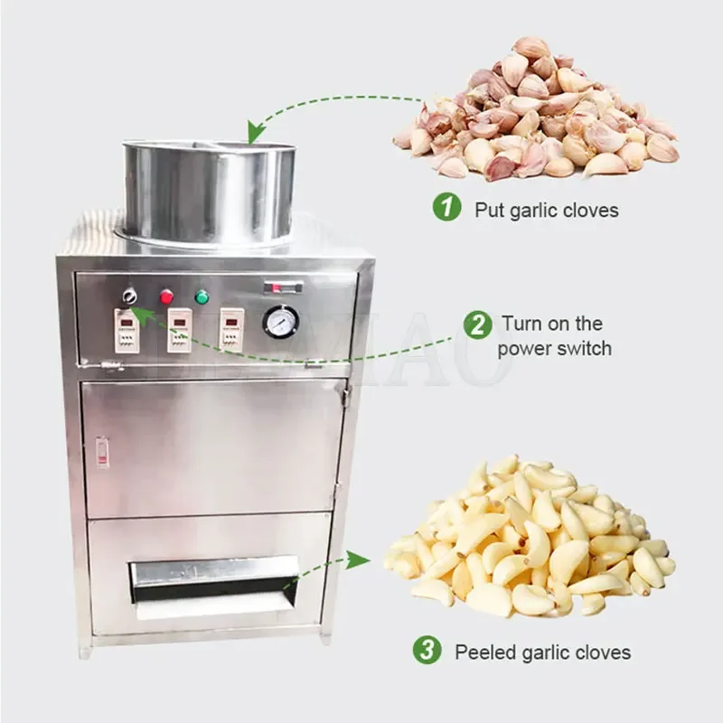 Machine à éplucher l'ail automatique domestique, robot culinaire électrique Commercial, Machine à éplucher l'ail