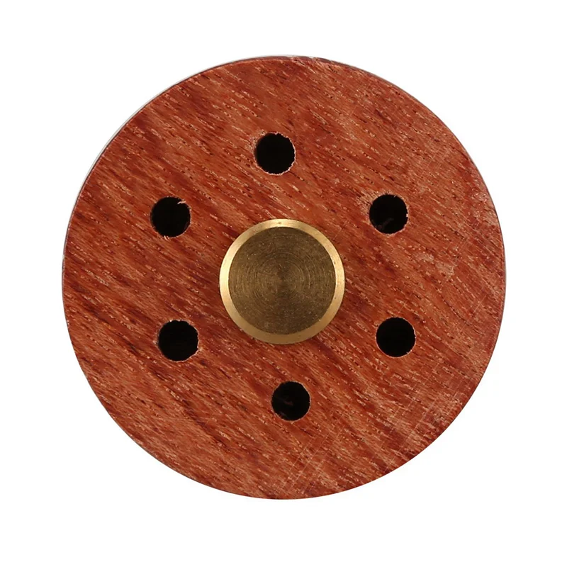 Difusor de aceite esencial para coche, ambientador con Clip de ventilación, piedra de Lava de acero inoxidable de madera, aromaterapia, 6 unidades