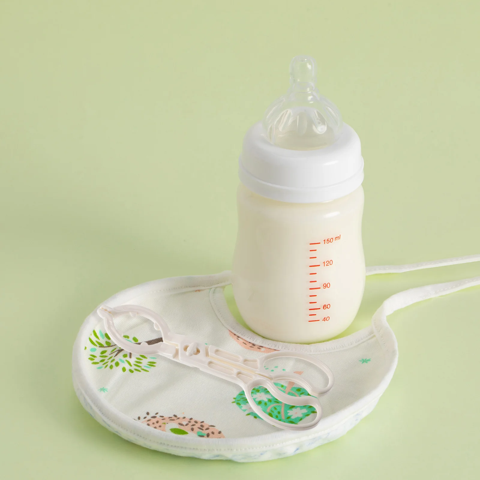 

3 Pcs Pacifier Clip Baby Bottle Holder Infant Feeding Clamp Nursing Plastic Anti-scald