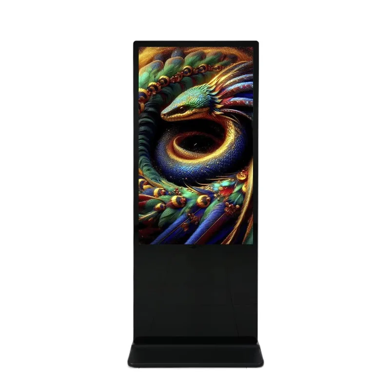 Machine publicitaire plein écran, vente directe, machine publicitaire verticale hors maison