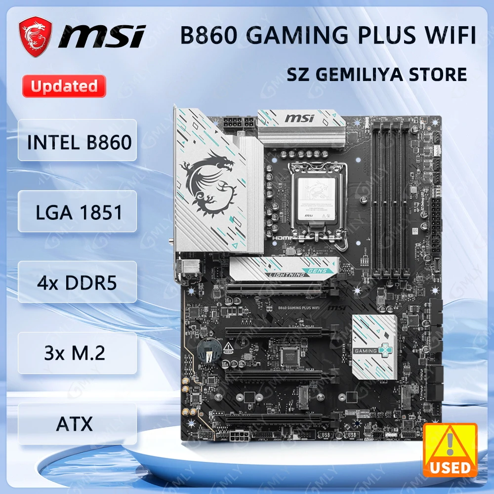 Msi B860 Gaming Plu… - image