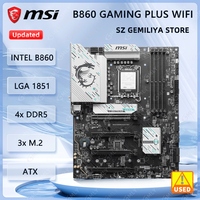 MSI B860 GAMING PLUS WIFI Motherboard INTEL B860 LGA 1851 DDR5 256GB ATX 3xM.2 support Ultra 5U5-245T Ultra 7 U7-265T  cpu
