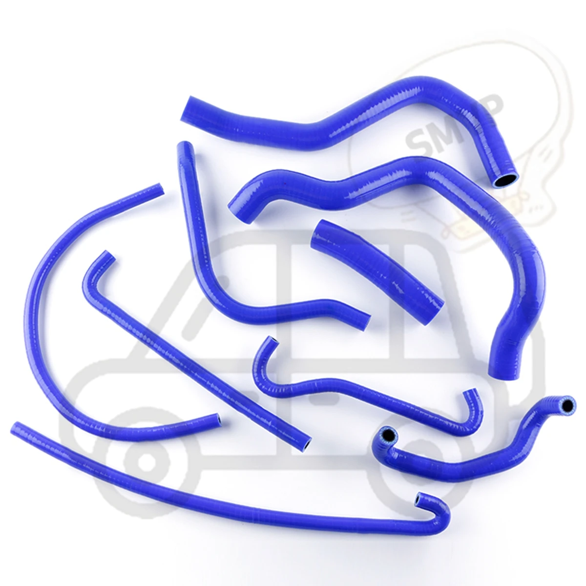 FOR SUZUKI GSXR 600 2004-2005 GSXR 750 GSX-R 2005 Replacement Parts Silicone Radiator Coolant Hoses Tubes Kit 3PLY