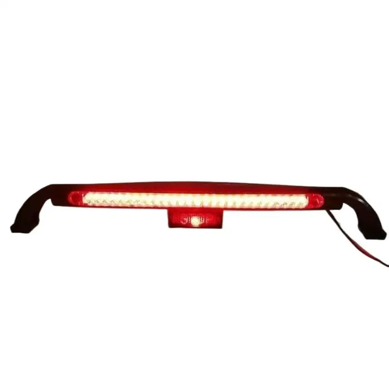 Universal 28 Bright LED Additional Brake Lights Car Red Rear Windshield Driving Taillight 360 Angle Adjustable