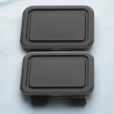 

1 Pair Replaceable Plastic Truck Replacement Parts Stake Pocket Covers For Ram 2019-2021 Durable Bed Rail Protection Cap