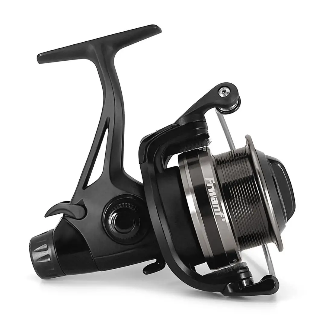 Frwanf Double Brake Design Fishing Reel 8KG Max Drag 8BB 4000-5000H CNC Aluminum Left/Right Interchangeable Fishing Wheel