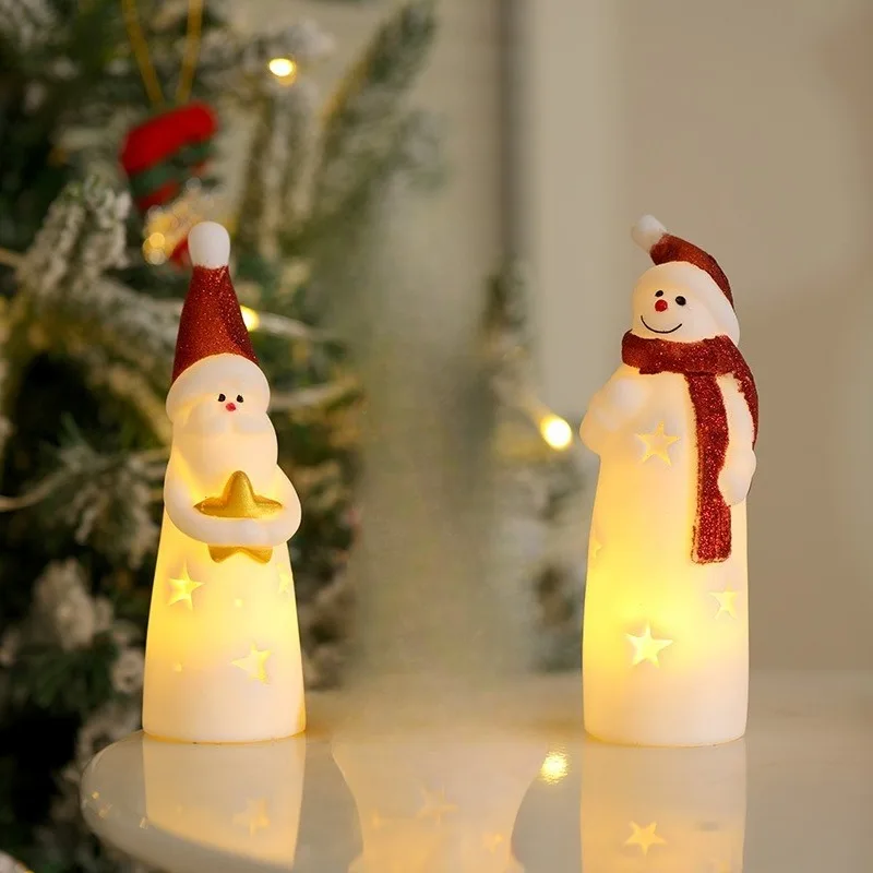 

Рождественский светодиодный ночник для пожилых людей, креативный атмосферный светильник, стильный светильник, праздничный подвесной светильник, праздничный декоративный светильник