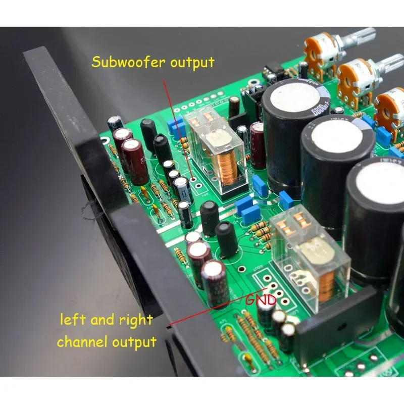 Nvarcher STK401 Subwoofer Amplificador Audio Board 70Wx2+200W 2.1 Channel Sound Amplifiers HIFI Amp Speaker