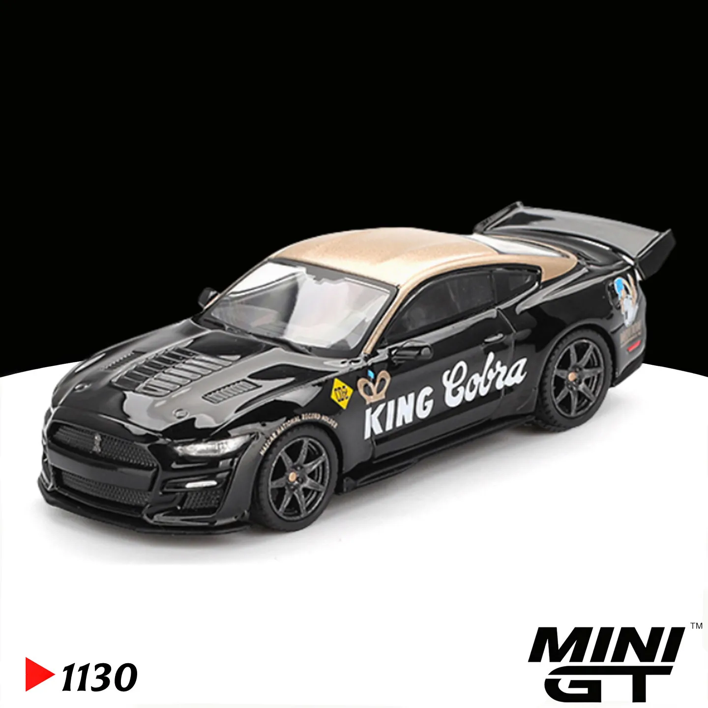 

MINIGT 1:64 Shelby GT500 Dragon Snake Concept черный/золотой Subaru Impreza WRC97 # Модель автомобиля 1999 DRM Champion Alloy