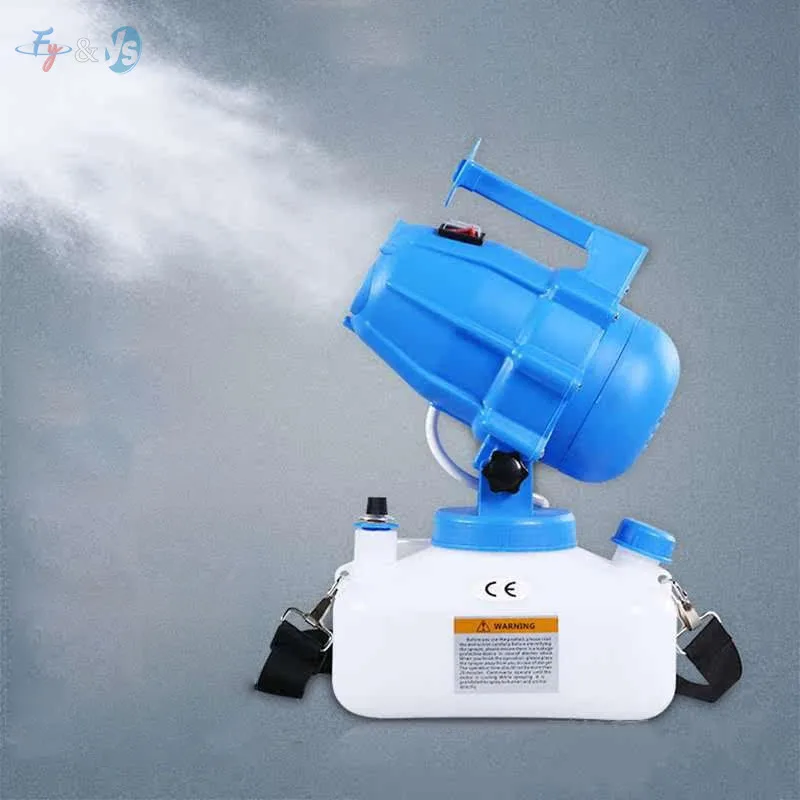 

Portable 5L ULV Fogger – 3 Nozzle Ultra-Low Volume Atomizer, Fine Mist Blower for Disinfection & Insecticide