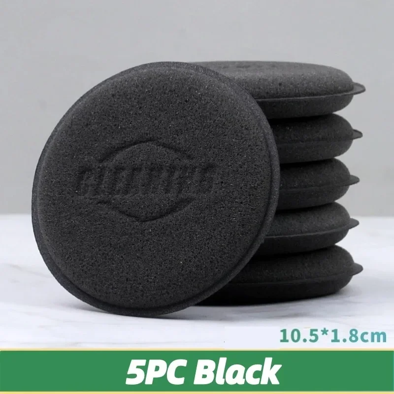 Auto Ronde Waxen Polish Sponzen Hoge Dichtheid Schuim Applicator Pads Uitharden en Polijsten Sponzen Auto Detaillering Gereedschap Wasstraat
