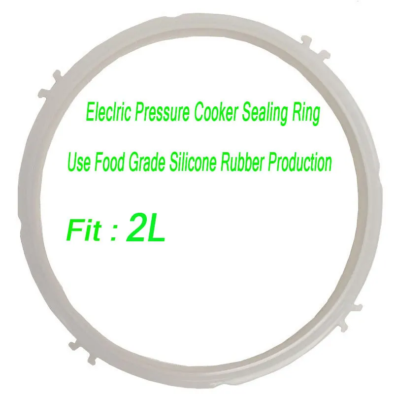 

1 Pcs 2L Electric Pressure Cooker Sealing Ring Food Grade Silicone Is Of High Quality Electric Pressure Cooker Parts