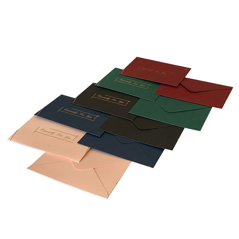 Customized product、High Quality Custom Printing Small Size Brown Vintage Kraft Paper Envelopes For Cards