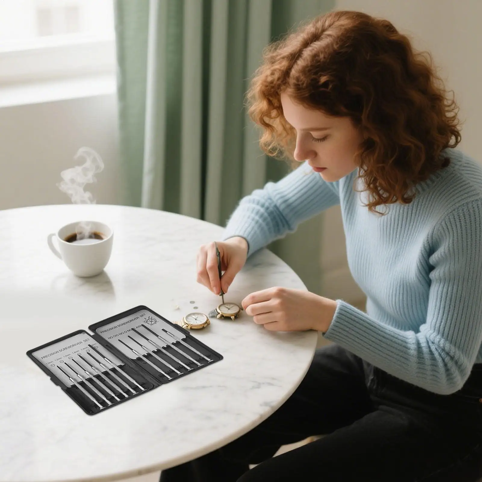 

Набор мини-отверток, 11 шт., прецизионная отвертка для игрушек, ежедневный бытовой инструмент для ремонта, электронные очки для ноутбука