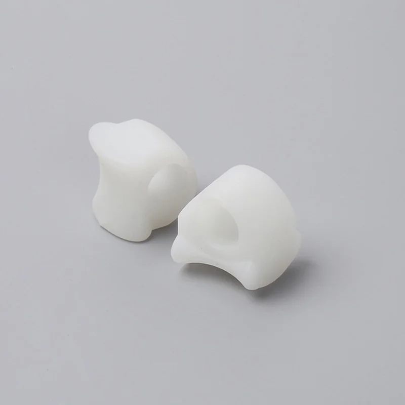 2 قطعة/الوحدة سيليكون تو فاصل العظام مصحح مستقيم تو الجبيرة تصحيح الاصبع حامي الألم الإغاثة القدم الرعاية أداة