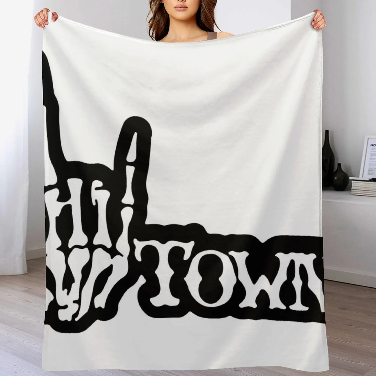 

H-Town Throw Blanket