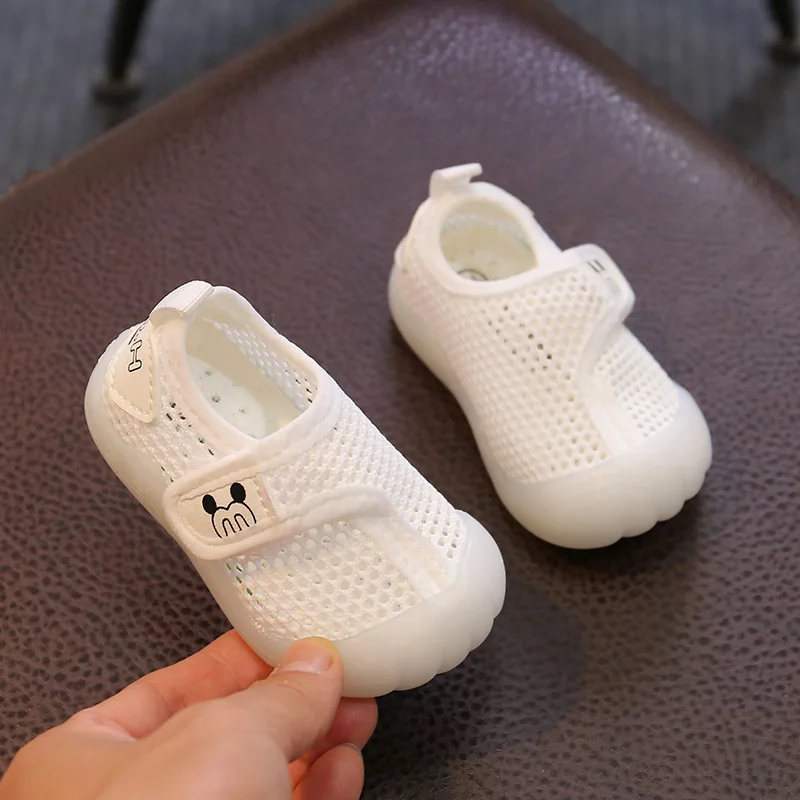 Children Mesh Shoes Breathable Toddler Sneakers Kids Running Footwear Boys Girls Soft Bottom Non-slip Shoes Baby Casual Footwear