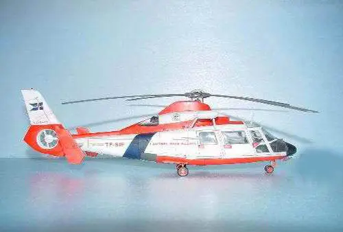 Trumpeter 02816 1/48 Aerospatiale SA365N Dauphin 2 Helicopter Propeller Model TH07196-SMT2