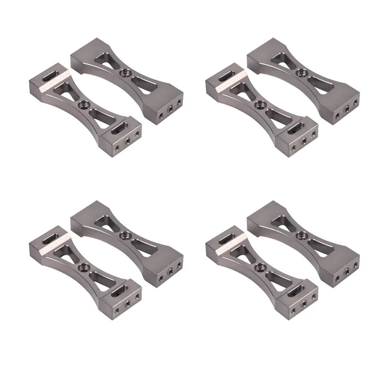 AS96-8Pcs Metal Bracket For WPL B1 B14 B16 B24 C14 C24 B36 MN D90 D91 RC Car Upgrade Metal DIY Parts Kit