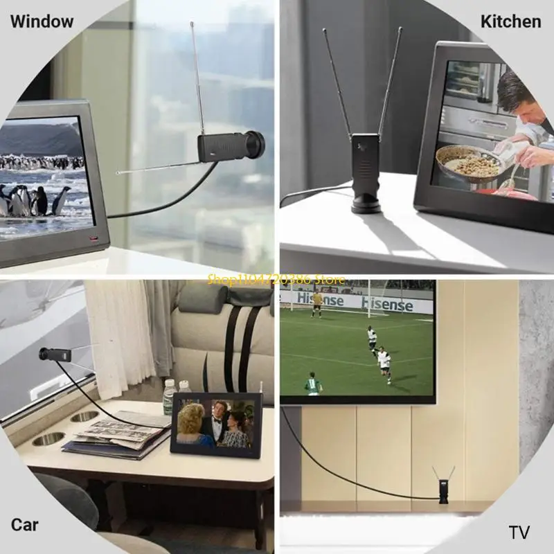 

Boosters Clearviews Indoor Antenna Amplifys Digital Signals for House