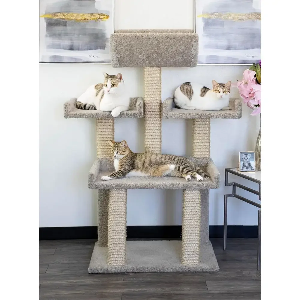 

Luxurious Oversized Cat Tower for Large Feline Companions