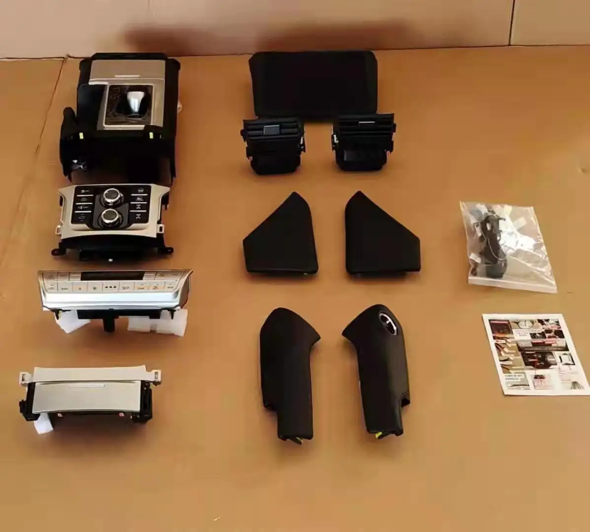 Car Accessories Interior Kits for Land Cruiser Prado FJ150 2010-2017 Upgrade to 2018-2021 Modern Interior Kit