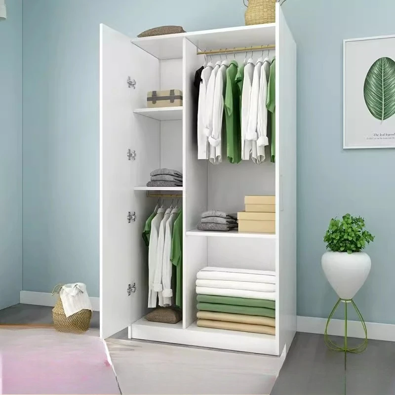 

Partitions Storage Wardrobe Display Minimalist Nordicmodern Makeup Wardrobe Exterior Modular Wooden Guarda Roupa Home Furniture