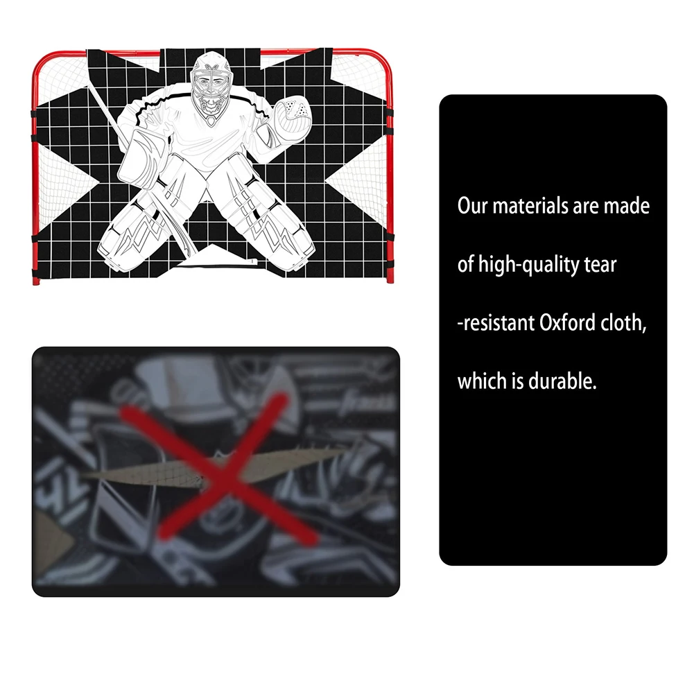 Hockey Goalie Shooting Target Hockey Goal Practice Target Hockey Shooting Training Aid for All Skill Levels