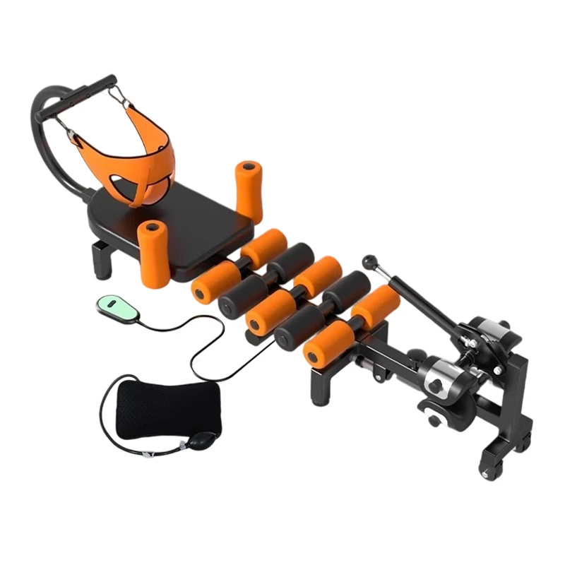 

Роскошная электрическая тракционная кровать для домашнего использования, оборудование для коррекции позвоночника и шеи, в коробке, быстрая доставка