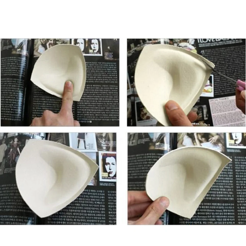 L-Vormige Bikini Badmode Dikker Spons Borstkussen