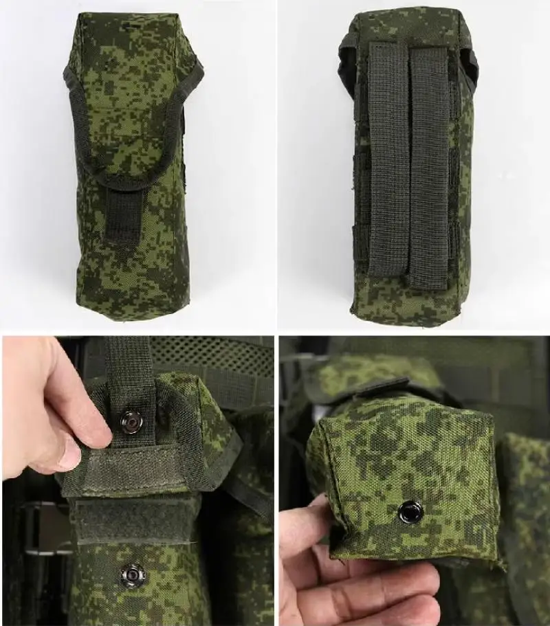 Russian 6sh117 Vest  Molle Accessories magazine pouch EMR Grenade bags 7L buttpack bag MP443 Holster VOG5