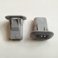2Pcs Auto Rear Seat Plastic Fastener Clip For Mercedes Benz E200 E240 E260 E280 E320 E430 C180 C200 GLK300 W212 GLA 200 300 220