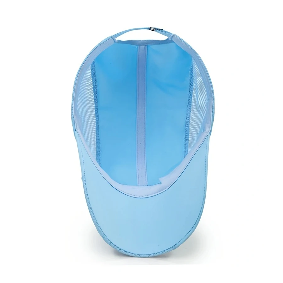 1 قطعة الصيف في الهواء الطلق سرعة السباحة قبعة جافة ظلة واقية من الشمس قبعة الشمس قبعة رياضية تنفس #4