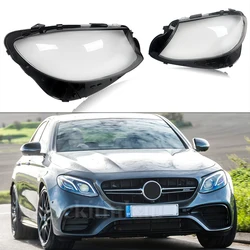 SAIQINGSP A Pair Headlight Cover For 2016-2020 Mercedes-Benz E Class W213 Model Headlight Lens Car Accessories Tools
