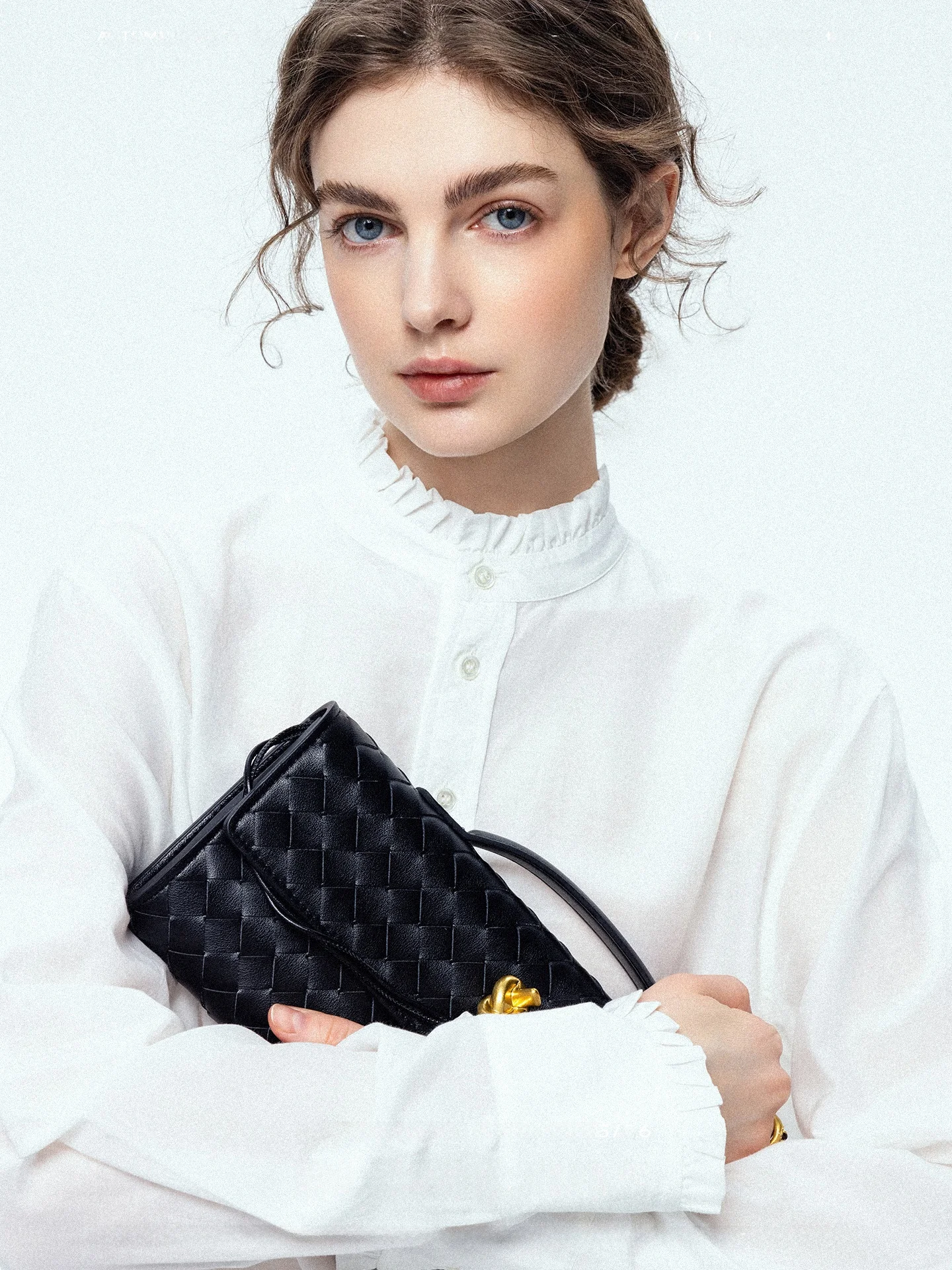 

Шелковая блузка из шифона для женщин с цветочным кружевным воротником, длинная, мягкая, гладкая, комфортная, из смесового хлопка и шелка, с защитой от морщин, для повседневной носки