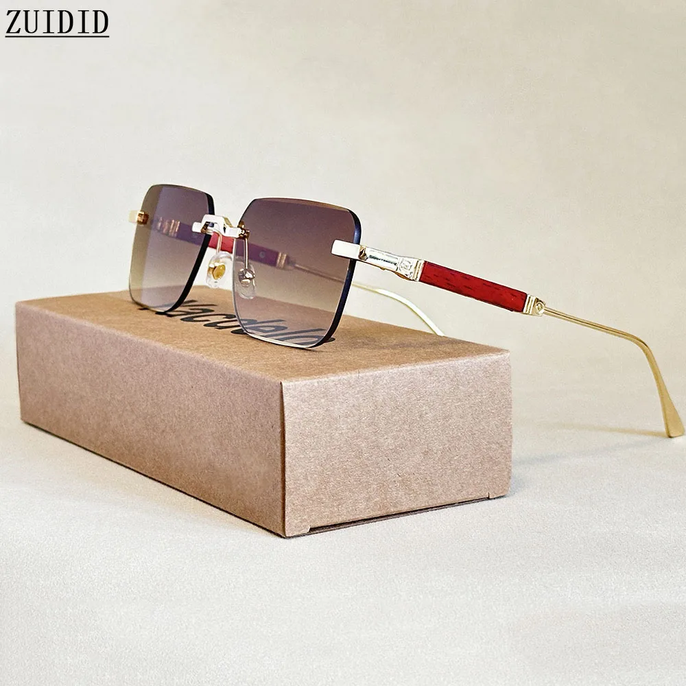 

Винтажные квадратные солнцезащитные очки для мужчин, солнцезащитные очки без оправы, женские модные ретро-модные очки Gafas De Sol Hombre Lunette Soleil Femme