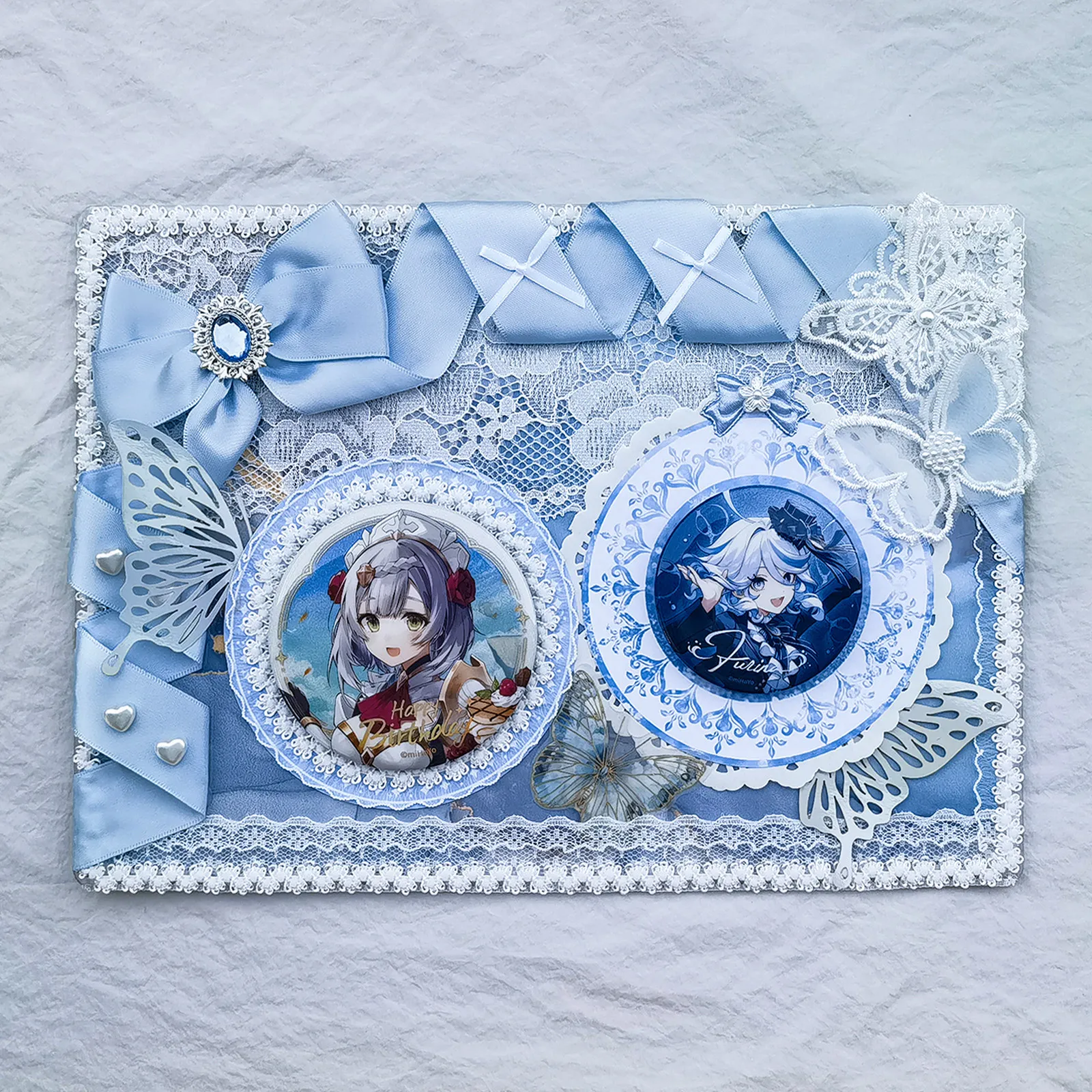 Pain Board Finished Product Lta Bag Decorative Pain Board Ribbon Pain B5 Card Set Checkerboard Grid Gu Mei Two-dimensional Bar