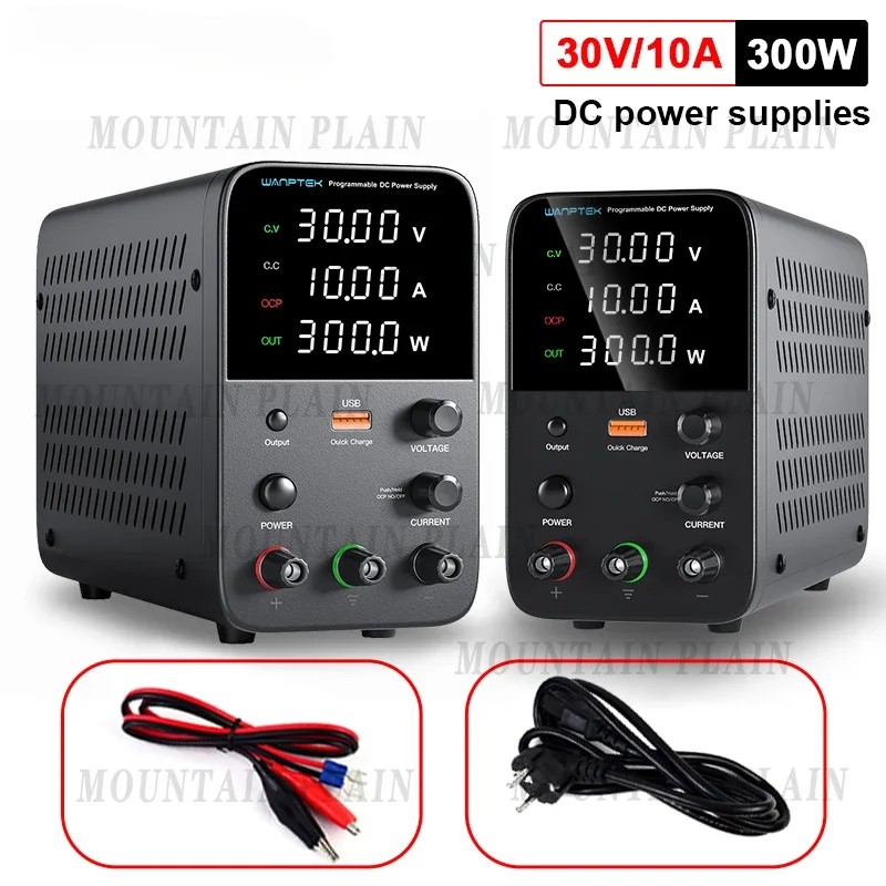 30V 10A Voltage Current Regulator AC 220V 110V Wanptek Programmable DC Power Supply WPS3010H Laboratory Maintenance Workbench